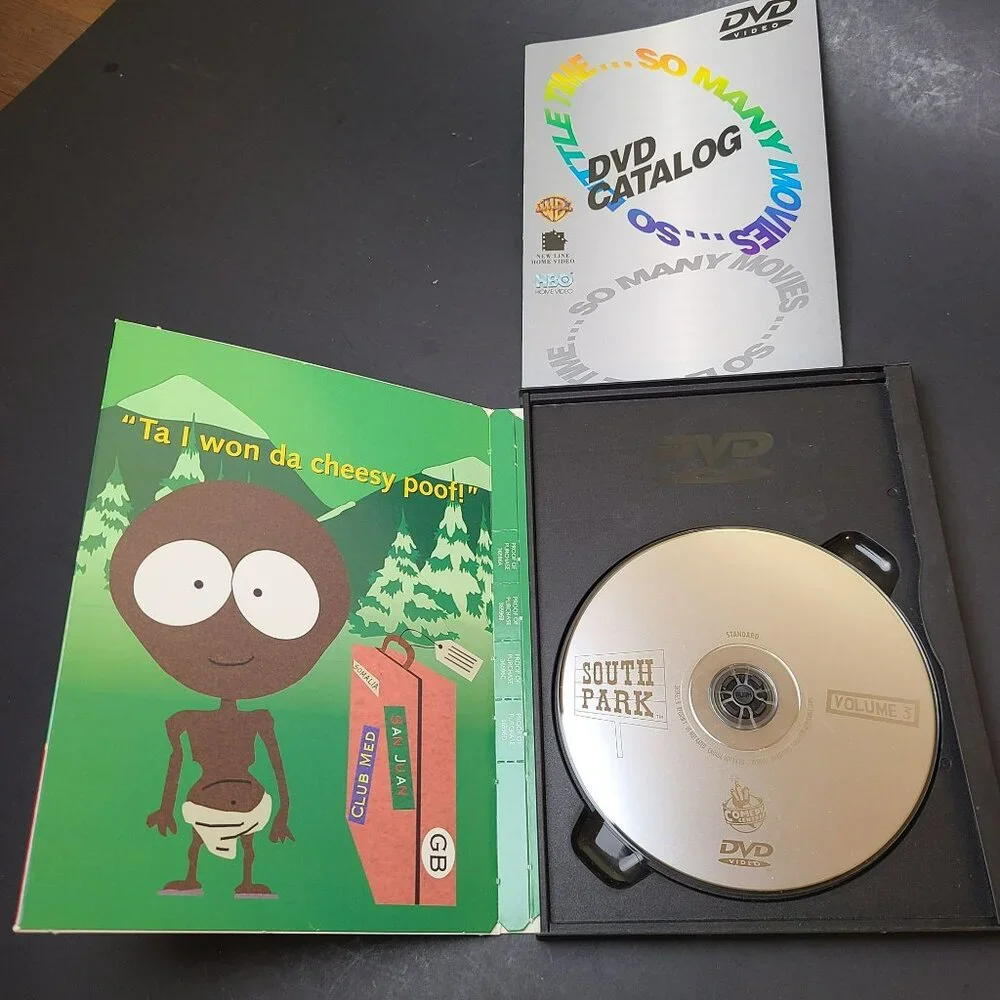 South Park Volume 3 Comedy Central Cartman 1997 DVD Comedy VERY GOOD - Picture 3 of 5